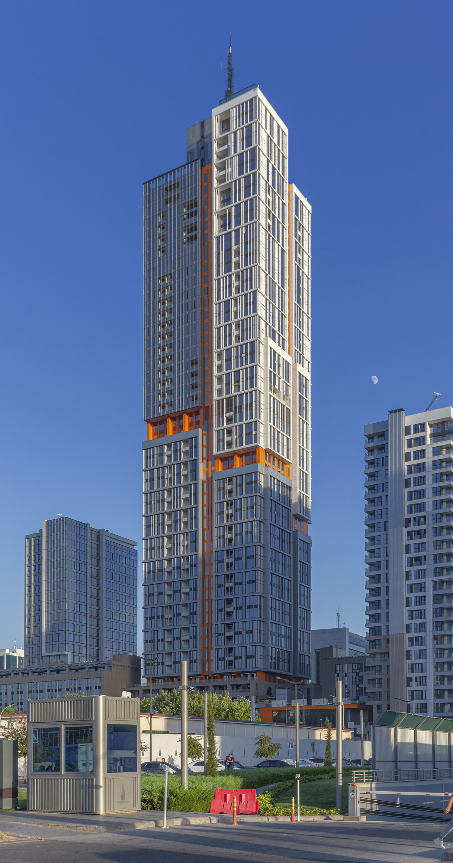 Nest One, Tashkent - View from the north. © Mathias Beinling