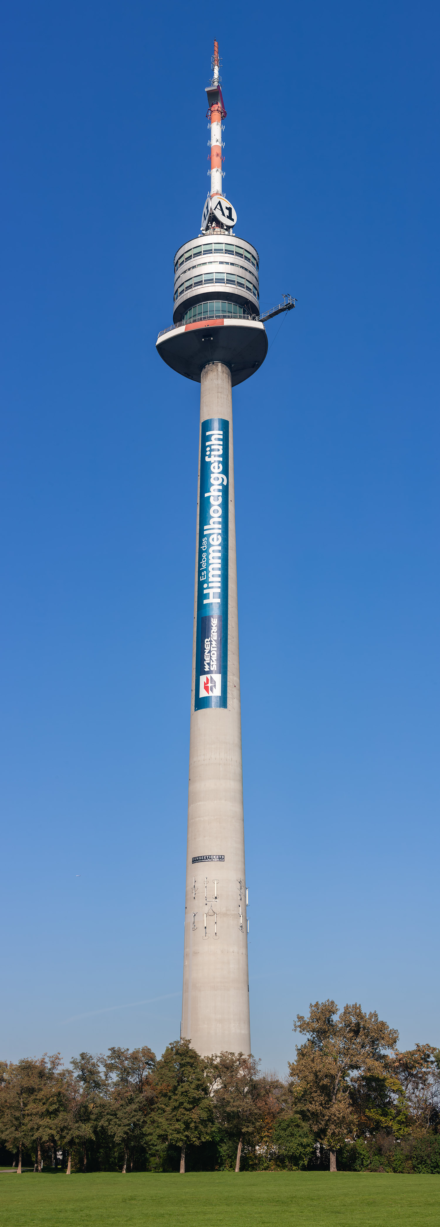 Donauturm - Vertical panorama