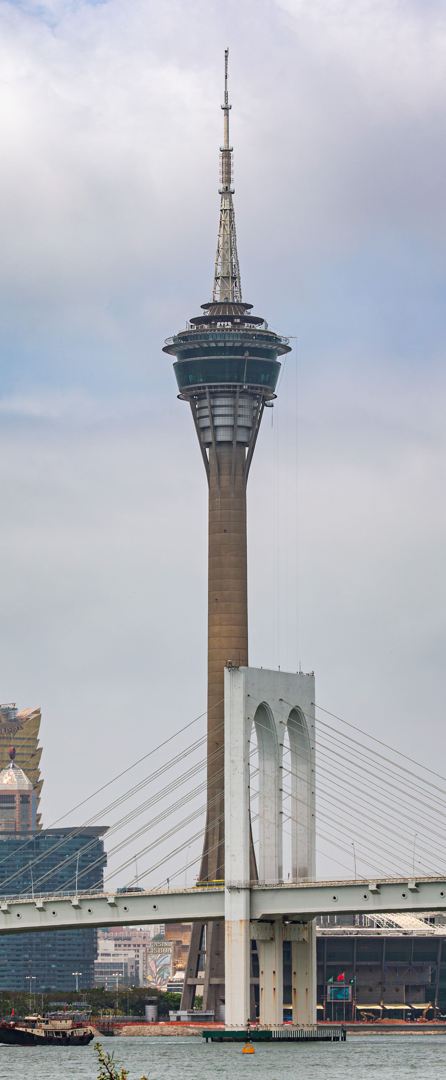 Macau Tower - View from Zhuhai