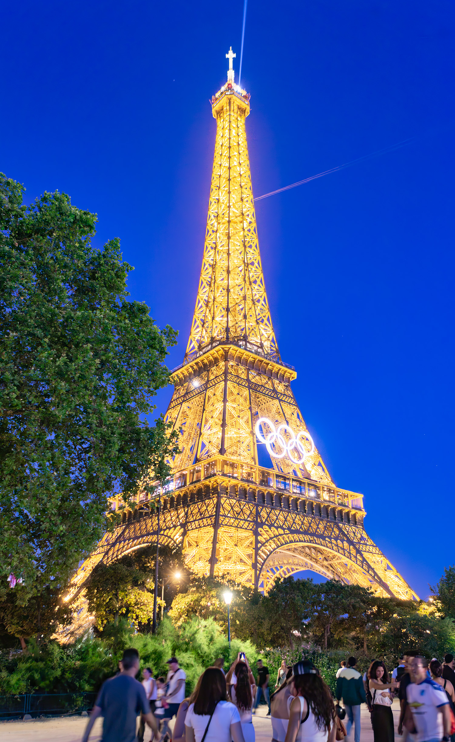 Eiffel Tower - Looking up